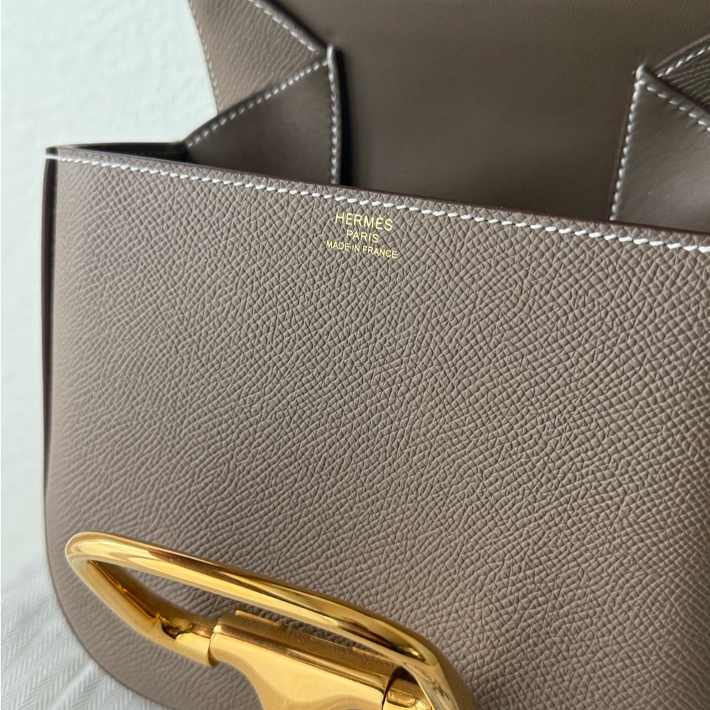 HERMES DELLA CAVALLERIA MINI BAG in EPSOM LEATHER with Gold HW - Picture 8 of 16
